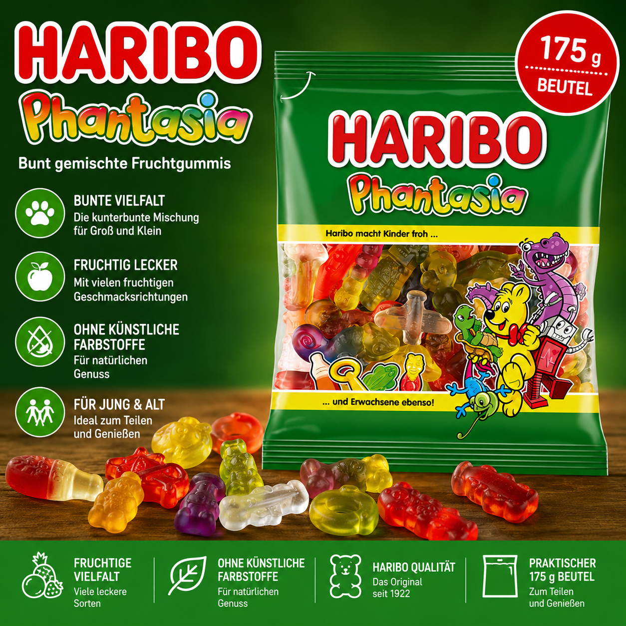 Haribo Phantasia 175g