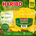 Haribo Bananas 150 Stück - 1,05 kg Dose