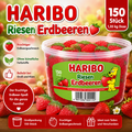 Haribo Riesen Erdbeeren 150 Stück - 1,35 kg Dose