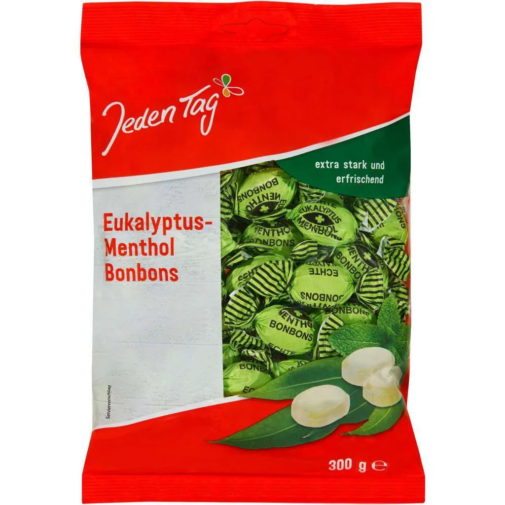 Jeden Tag Eukalyptus-Menthol Bonbons 300 g