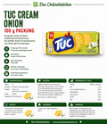 TUC Cracker Sour Cream Onion - 100 g Packung