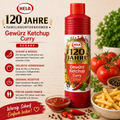 Hela Gewürz Ketchup Curry scharf - 800 ml Flasche
