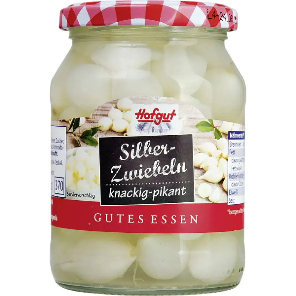 Hofgut Silberzwiebeln 370 ml