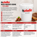 nutella Nutella Nuss-Nougat-Creme 3 kg Eimer