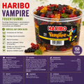 Haribo Vampire 150 Stück - 1,2 kg Dose