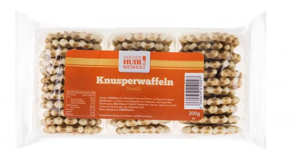 Van der Huir Knusper-Waffeln Vanille (200 g)