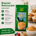 Sun Sugar Mauritius brauner Rohrzucker - 500 g Packung