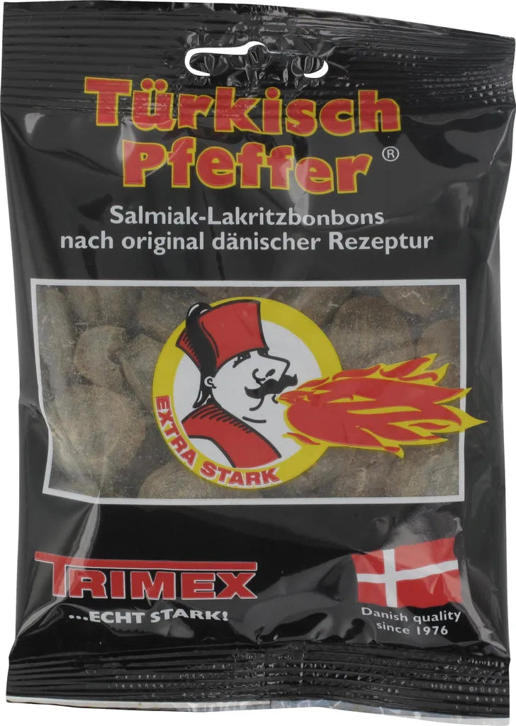 Trimex Orginal Türkisch Pfeffer Salmiakbonbons 100g