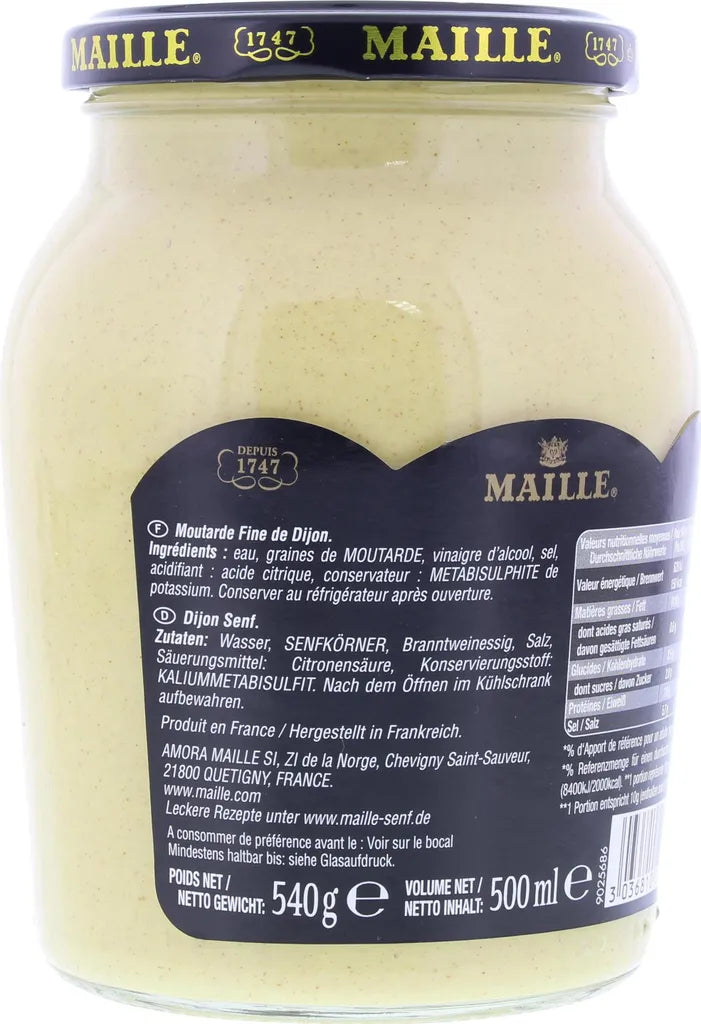 Maille Dijon von scharfen Senf 500ml
