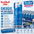 Red Bull Energy Drink Sea Blue Edition Juneberry Einweg - 24 x 250 ml Tray