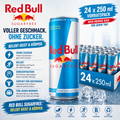 Red Bull Energy Drink Sugarfree Einweg - 24 x 250 ml Tray
