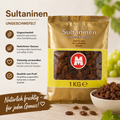 Märsch Sultaninen ungeschwefelt – 1 kg Beutel