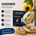 La Miranda Sardinen ohne Haut & ohne Gräten - 125 g Dose