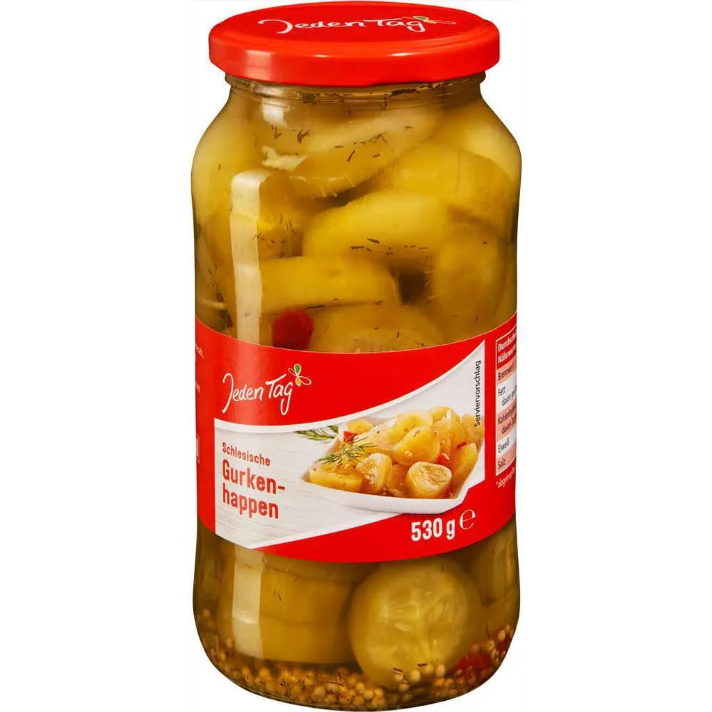Jeden Tag Schlesische Gurkenhappen 580ml