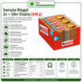 hanuta Einzelportionen Haselnuss Schnitte, 2er - 18 x 44 g Riegel