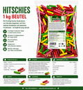 Hitschler Hitschies Kaubonbon Original Mix – 1 kg Beutel