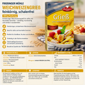 FRIEßINGER MÜHLE Weichweizengrieß feinkörnig, schalenfrei - 500 g Packung