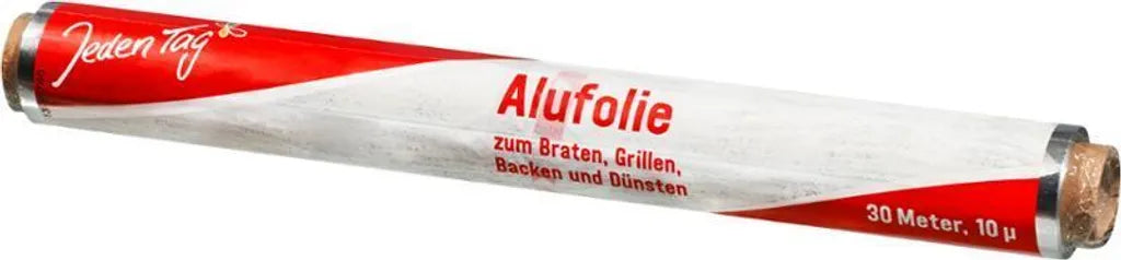 Jeden Tag Aluminiumfolie 30m in Schrumpfverpackung