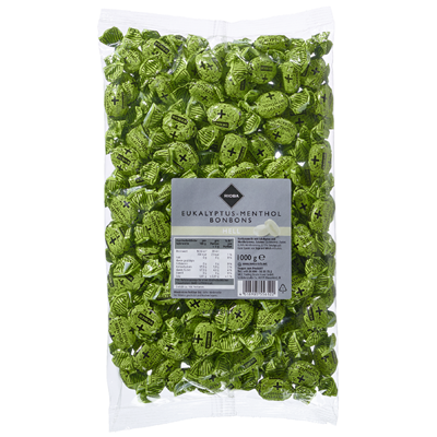 RIOBA Eukalyptus Menthol Bonbons 1 kg Beutel