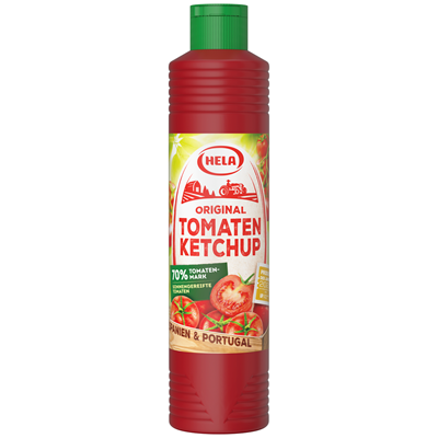 Hela Original Tomaten Ketchup - 800 ml Flasche