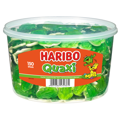 Haribo Frösche 150 Stück - 1,05 kg Dose
