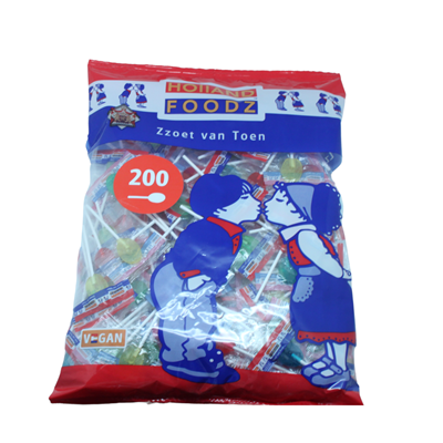 Sweetz I Love Likz Lolli Frucht 220 Stück - 1 kg Beutel