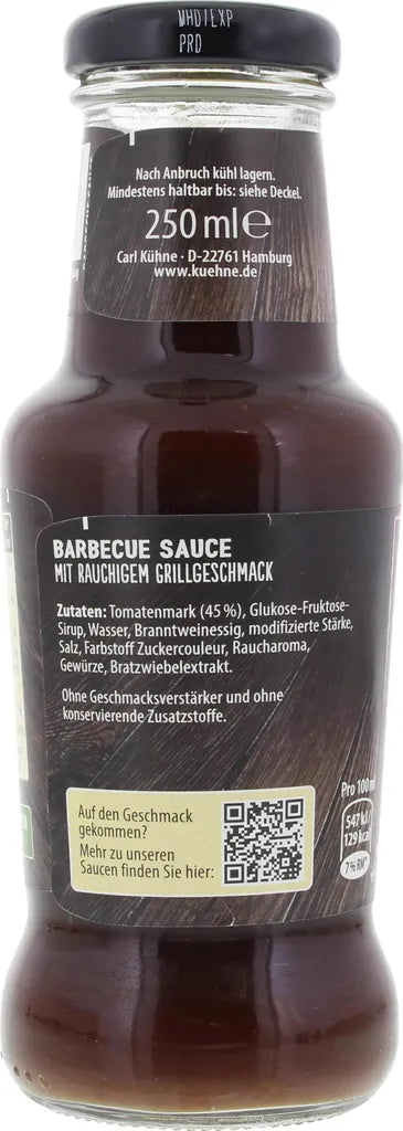 Kühne Barbecue Sauce 250ml