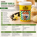 Pickerd Dekor Vanila skandinavische Vanille Spezialität mit gemahlenen Vanilleschoten 100 g Dose