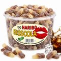 Haribo Kiss-Cola – 150 Stück – 1,35 kg Dose