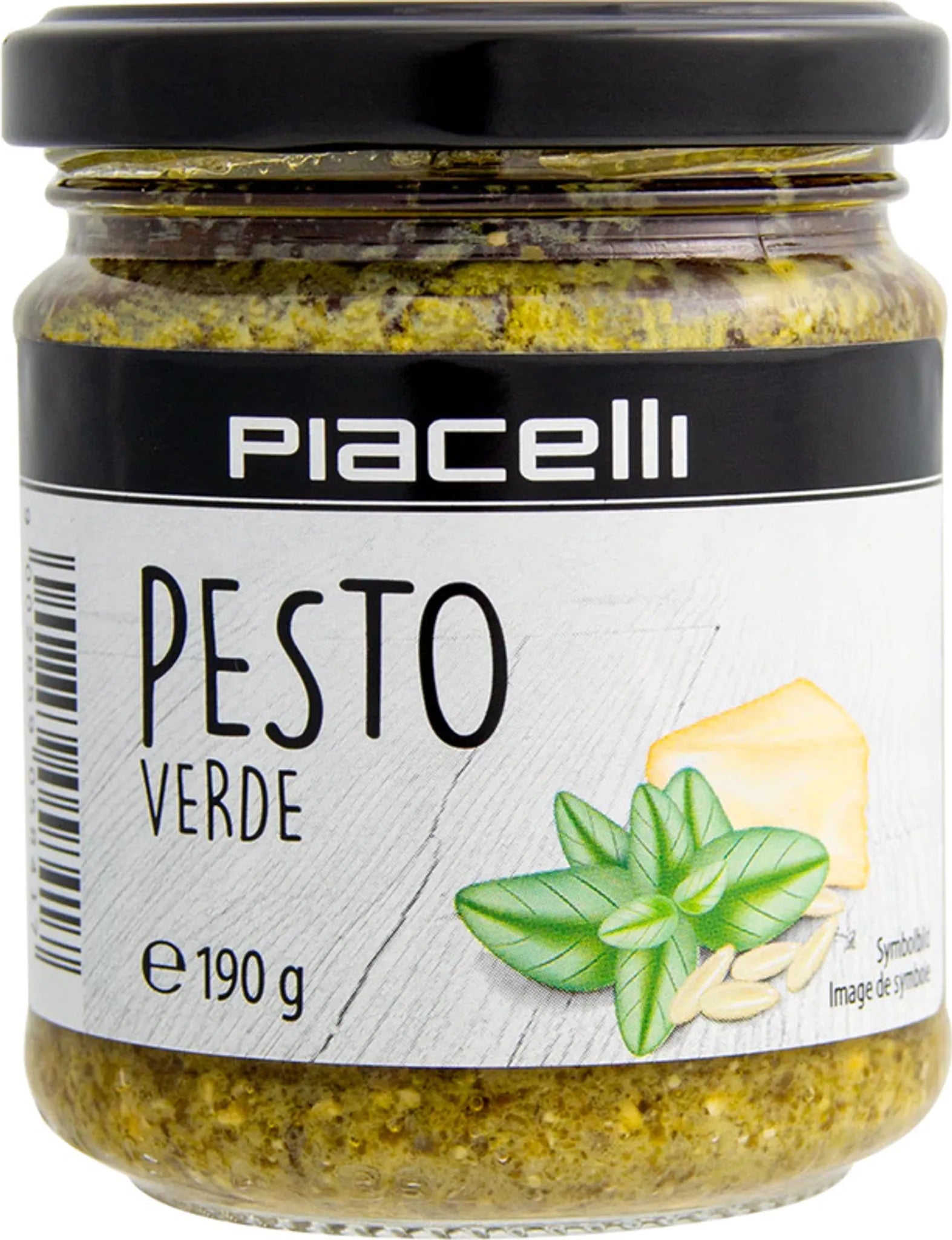 Piacelli Antipasti Pesto Verde - Basilikum Pesto 190g