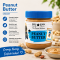 Bill & John Erdnussbutter Creamy - 350 g Dose