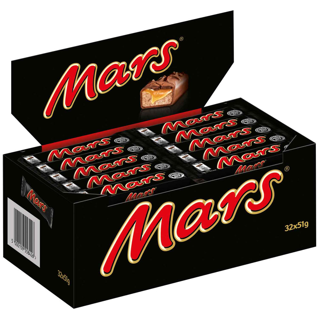 Mars Schokoriegel – 32 × 51 g Vorteilspack